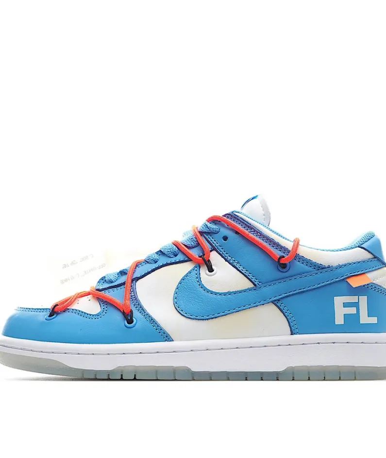 OFF-WHITE x Nike Dunk Low x FL Sneakers