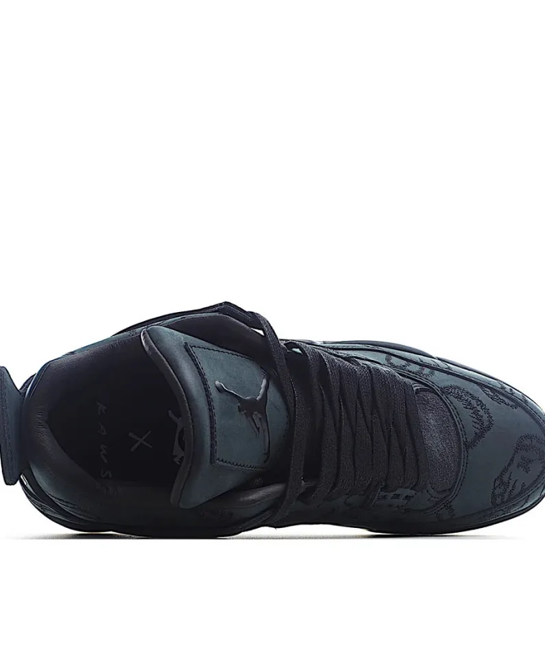 KAWS x Air Jordan 4 Retro 'Black'