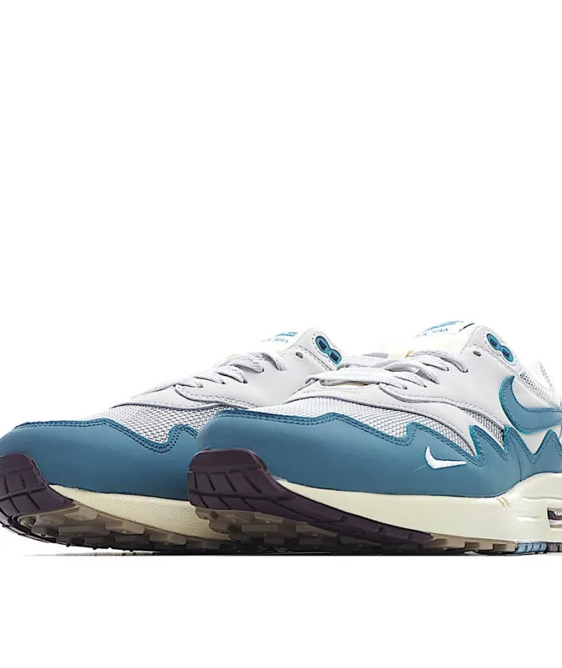 Patta x Nike Air Max 1 Running Shoe Blue Grey