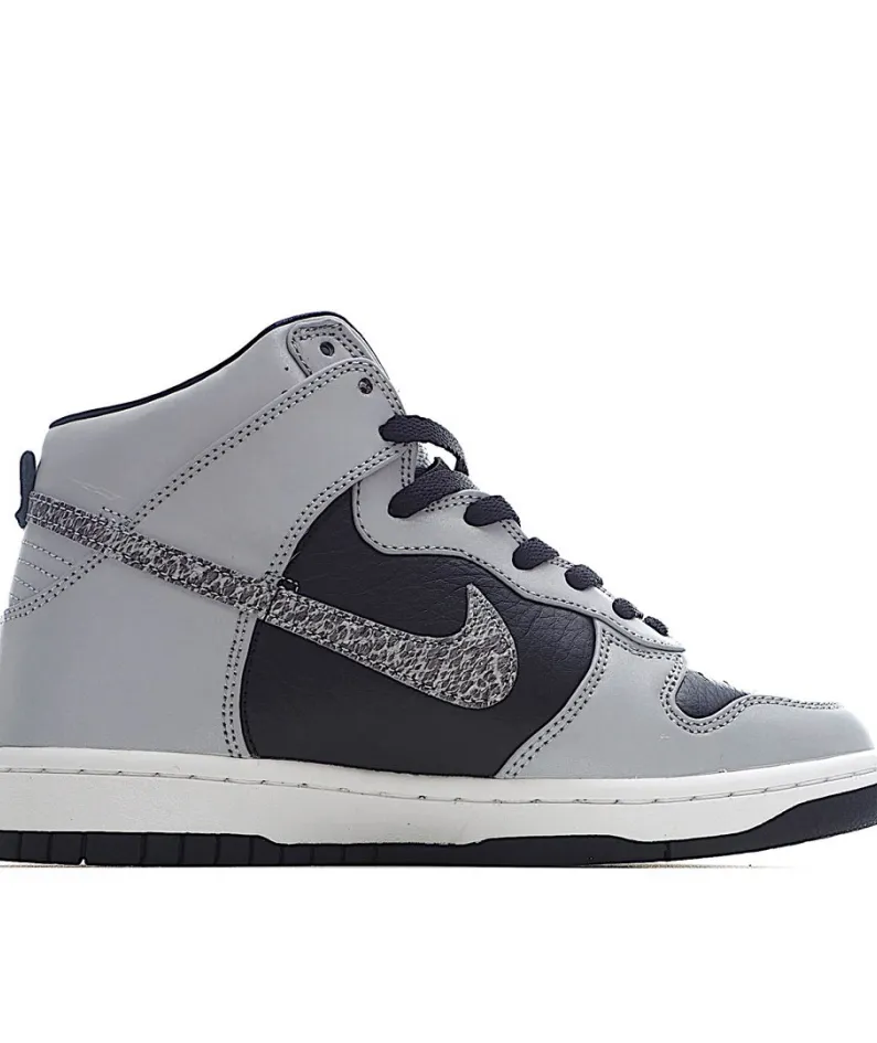 Nike Dunk High 3M Reflective Grey Black