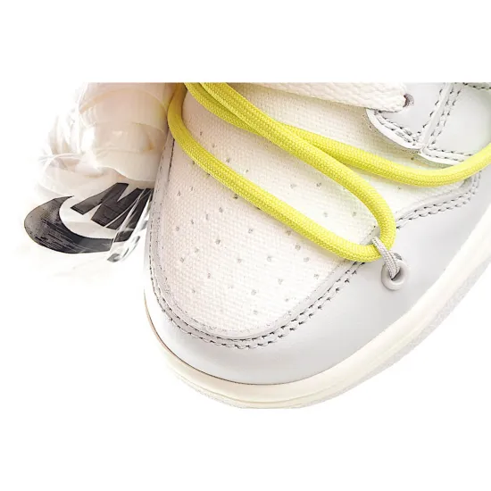 Nike 0ff-White x Nike Dunk Low "02 of 50" OW White Grey