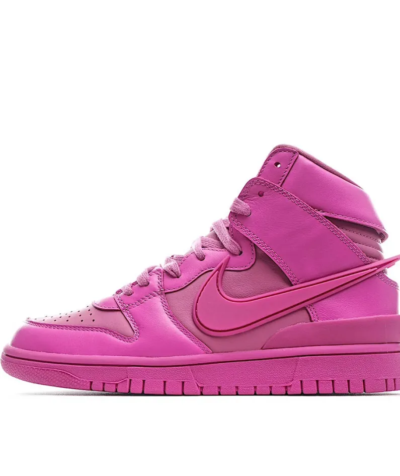 Ambush x Nike Dunk High Black 玫粉