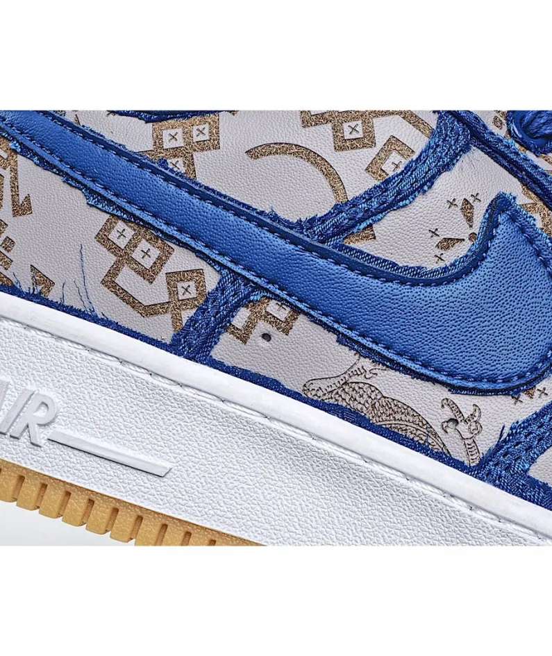 Nike CLOT X Nike Air Force 1 Blue