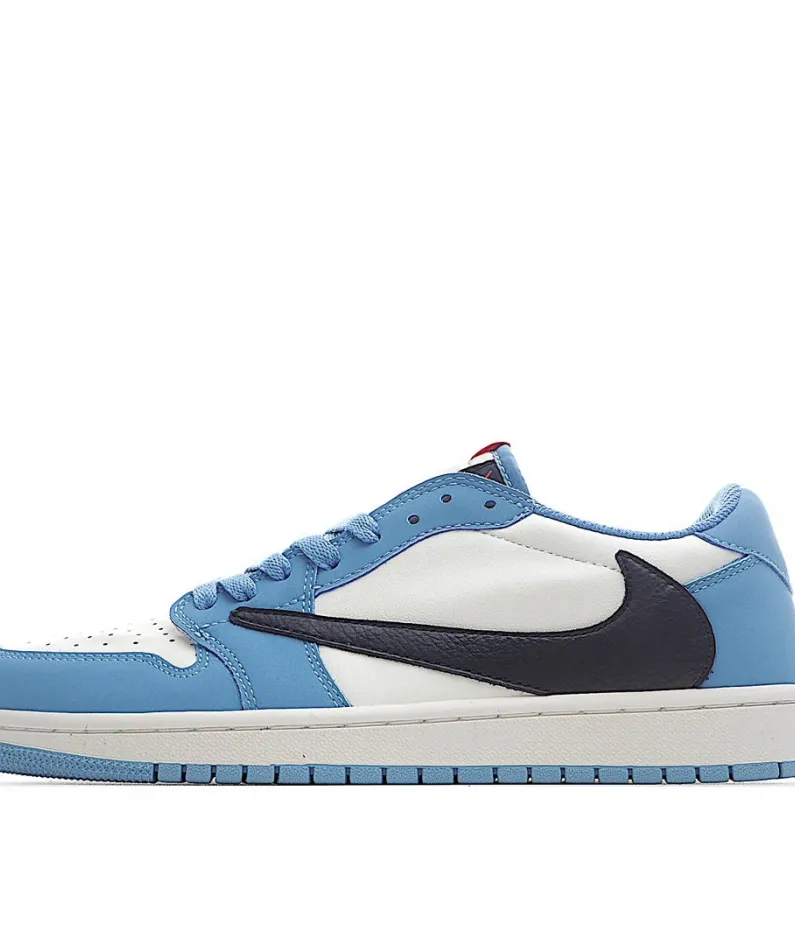 Travis Scott x Air Jordan AJ1 Low TS joint undercut low-top sneakers DH3277-109