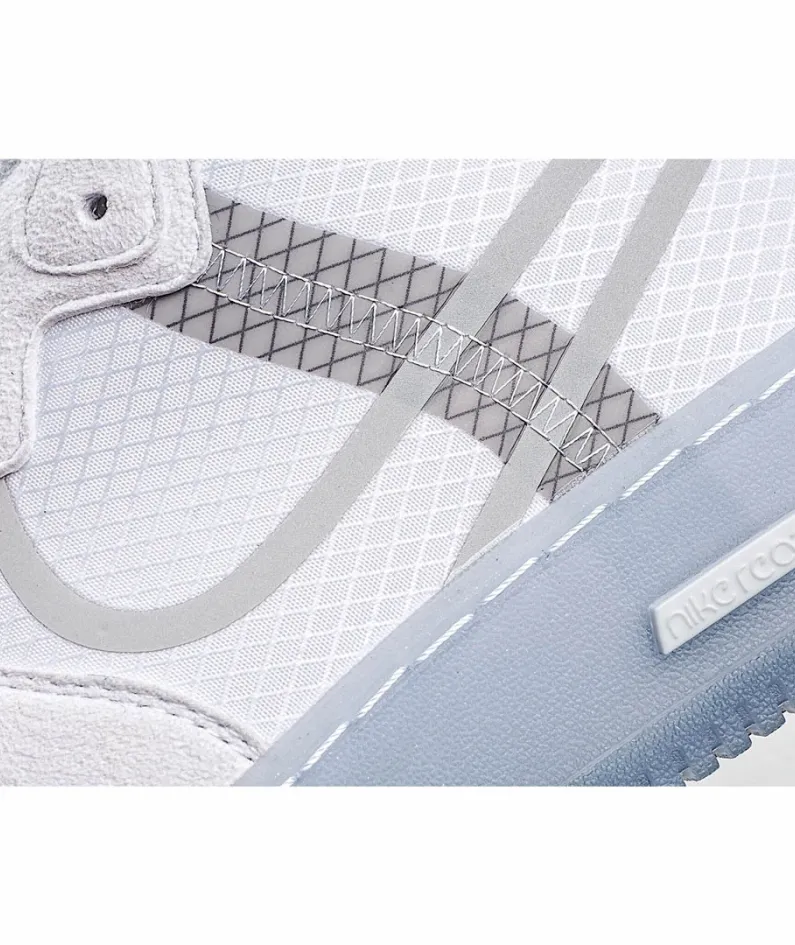 Nike Air Force 1 React QS Light Bone  蓝 
