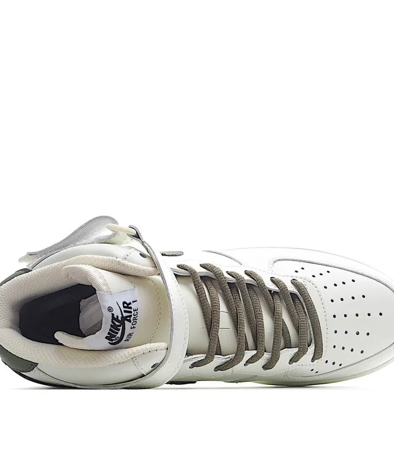 Nike Air Force 107 Beige Green