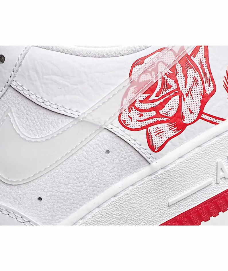 Nike Air Force 1 Low Low Top Red Rose