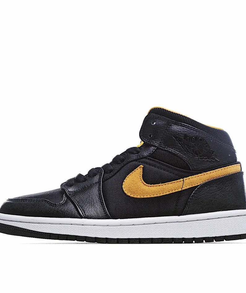 Air Jordan 1 Mid SE 'Black Gold'