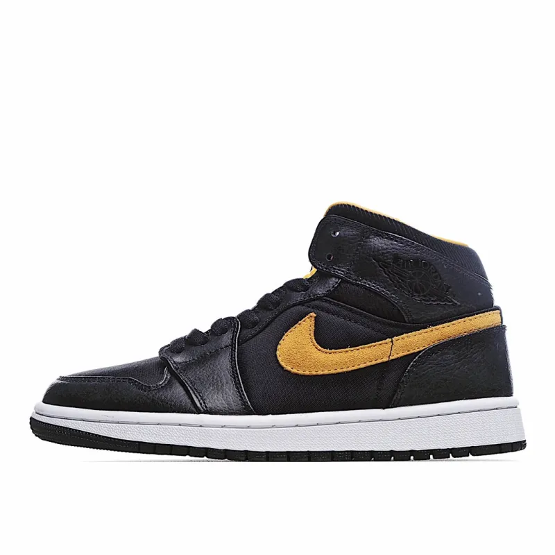 Air Jordan 1 Mid SE 'Black Gold'