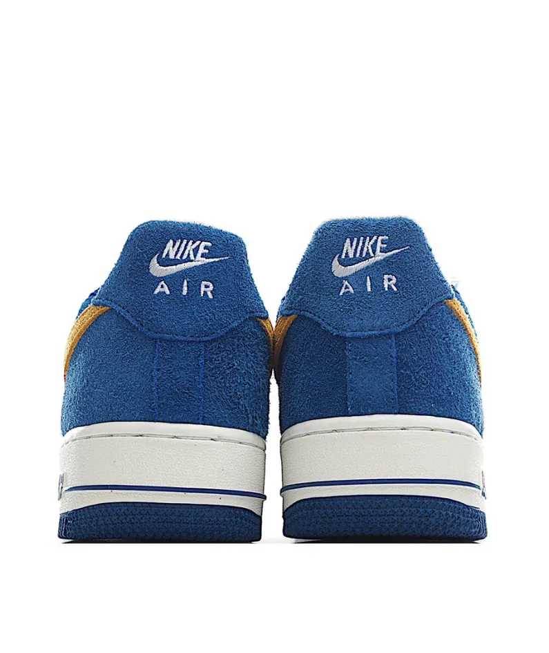 Nike Air Force 1 Blue and Yellow
