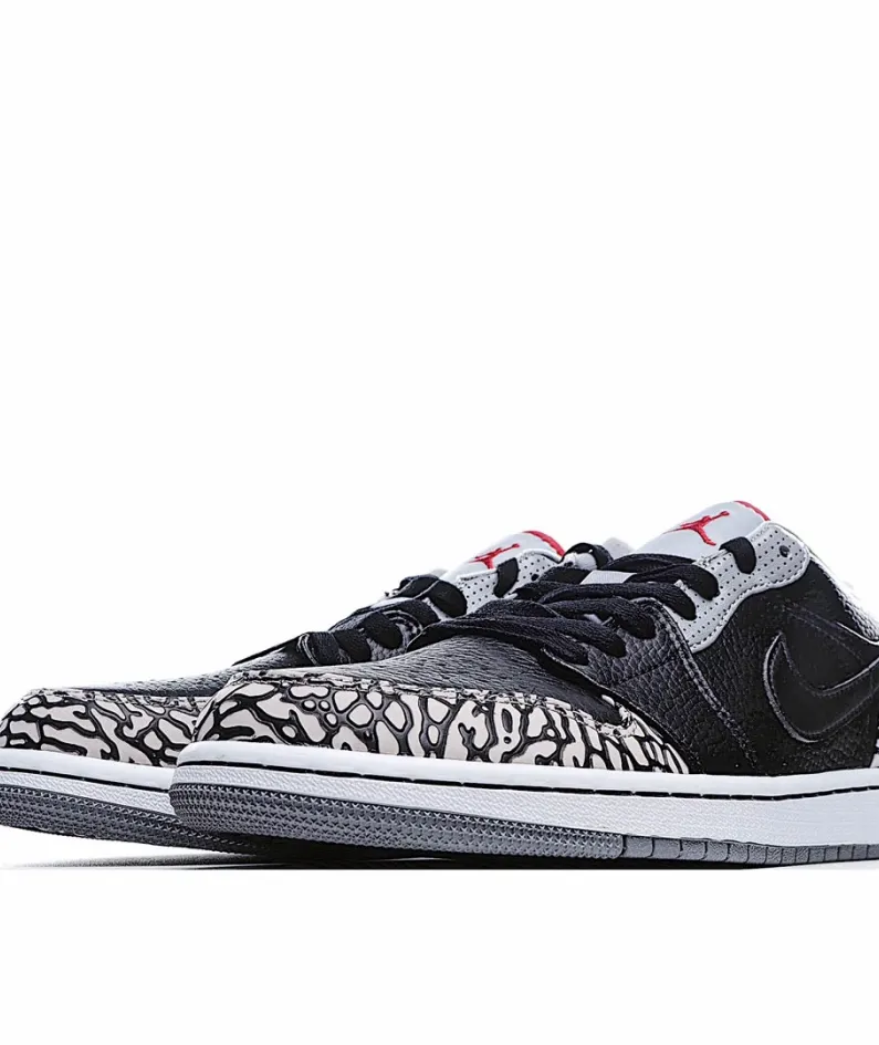 Air Jordan 1 Phat Low 'Black Cement'