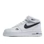 Nike Air Force 1 Lv8 Mid Top White Black 3M Reflective