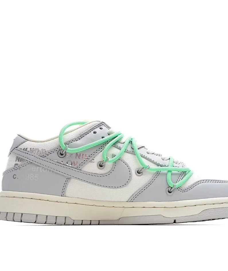 Nike SB Dunk OFF-WHITE Off-White Green Blue