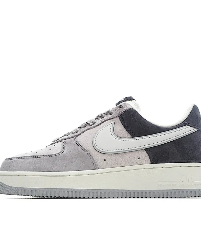 Nike Air Force 1 White Grey Black Reflective