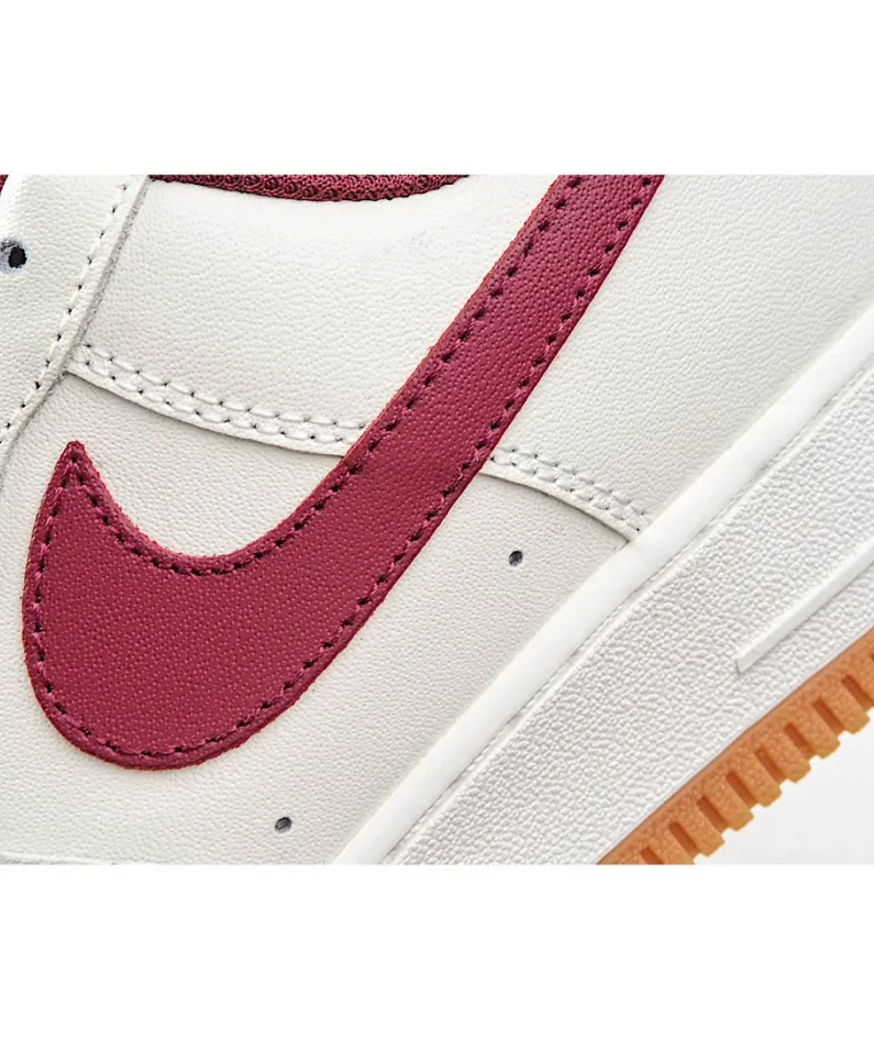 Nike Air Force 107 Beige Red Yellow