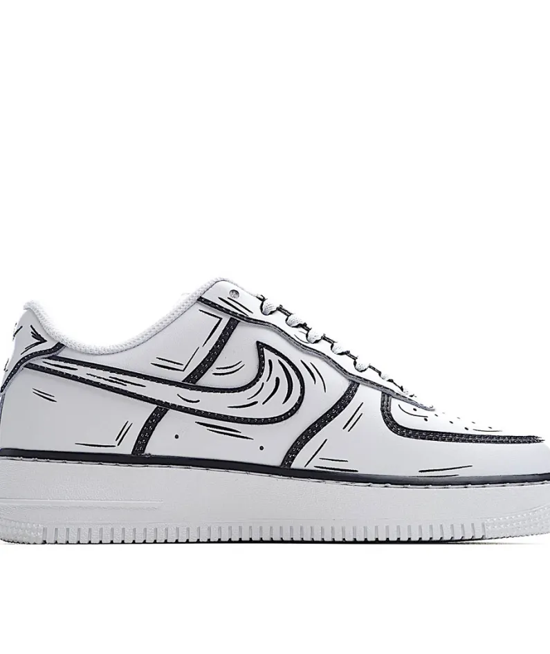 Nike Air Force 1 Low’07 “Hand drawn 黑白 