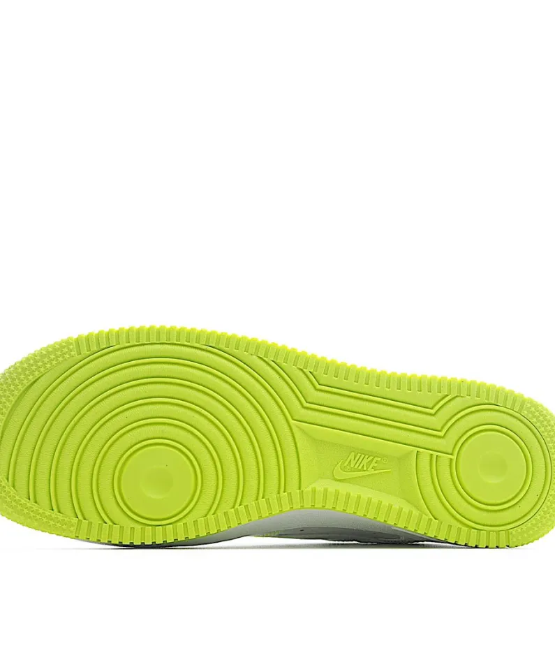 Nike Air Force 107 Low 3M Reflective Lime Yellow Low Top
