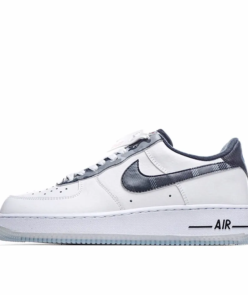Nike Air Force 1 Low Low Top White Camo Hook