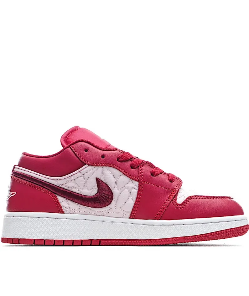 Air Jordan 1 Low GS 'Pink Quilt'