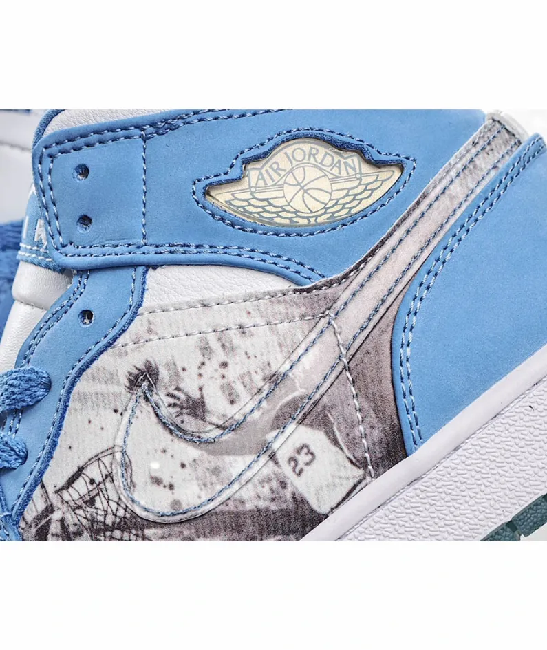 Air Jordan 1 Retro Alpha 'White University Blue'