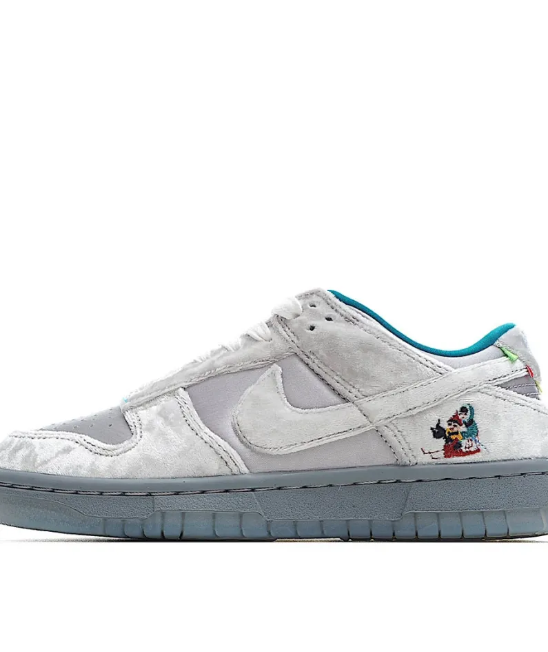 Nike Dunk Low ICE White and Grey Sneakers