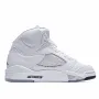 Air Jordan 5 Retro 'Metallic White' 2015