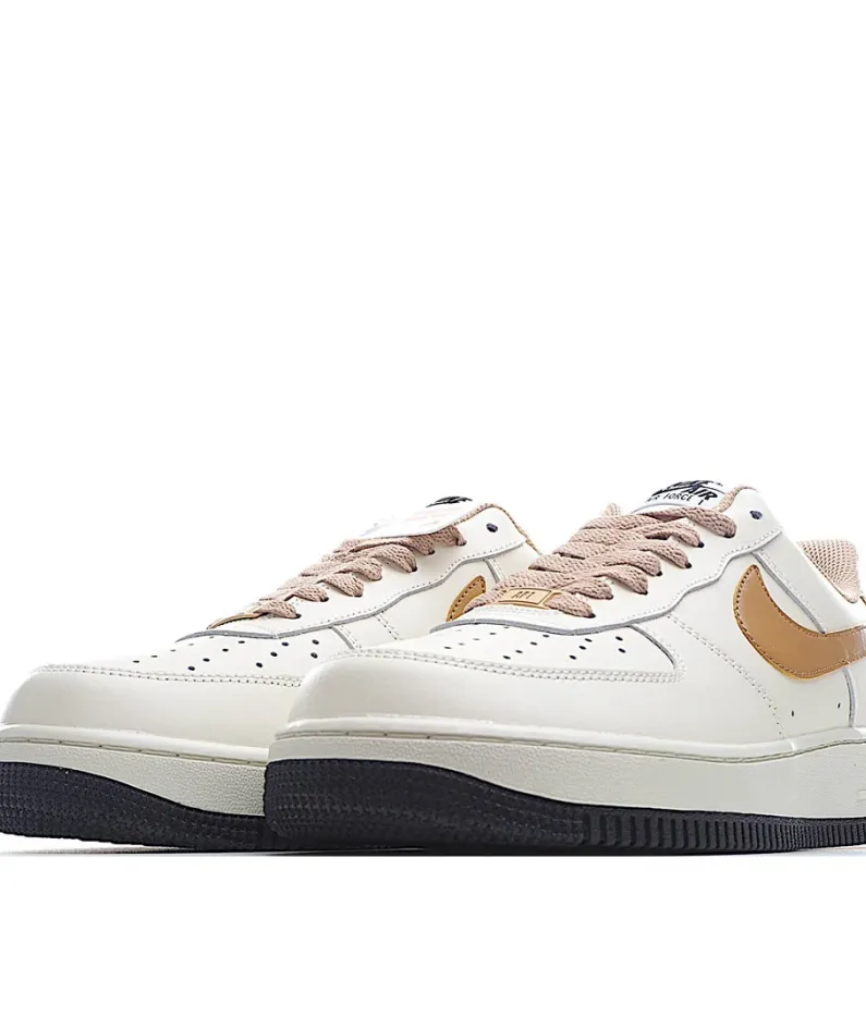 Nike Air Force 1 Low 07 Low Top Sneakers Brown