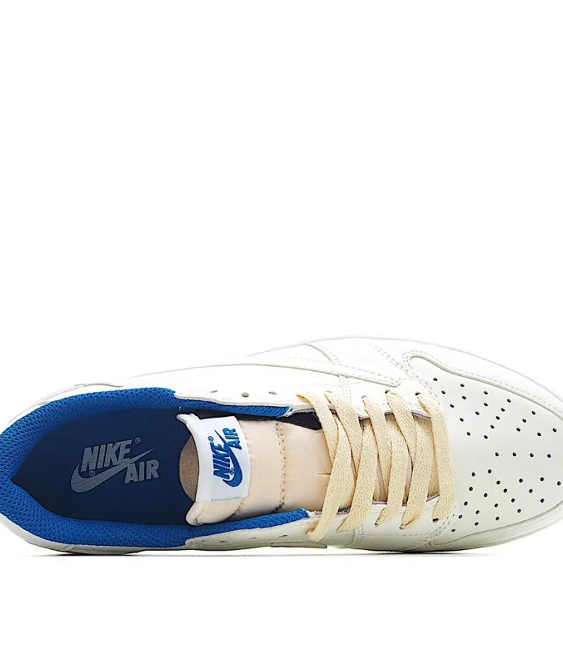 Travis Scott x Fragment x Air Jordan 1 Low TS Joint Inversion Low Top Sneakers Luminous Outsole DM7866-149