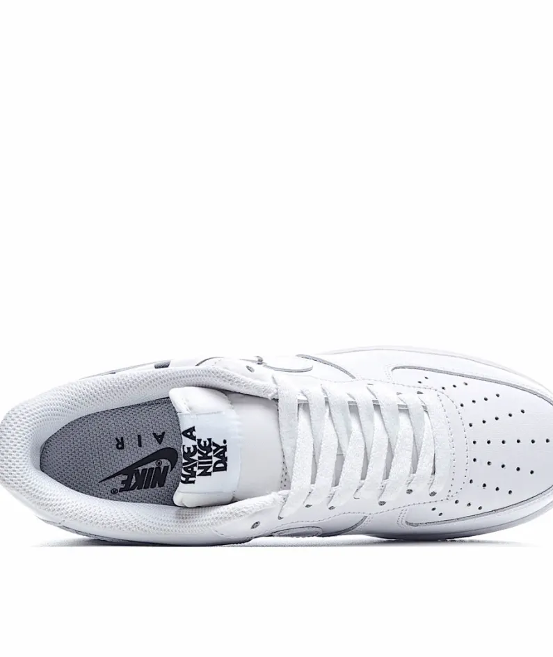 Nike Air Force 1 Mid Black and White Low Top