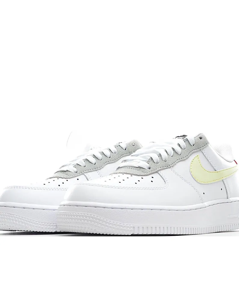 Nike Air Force 1 Low White Gray Yellow