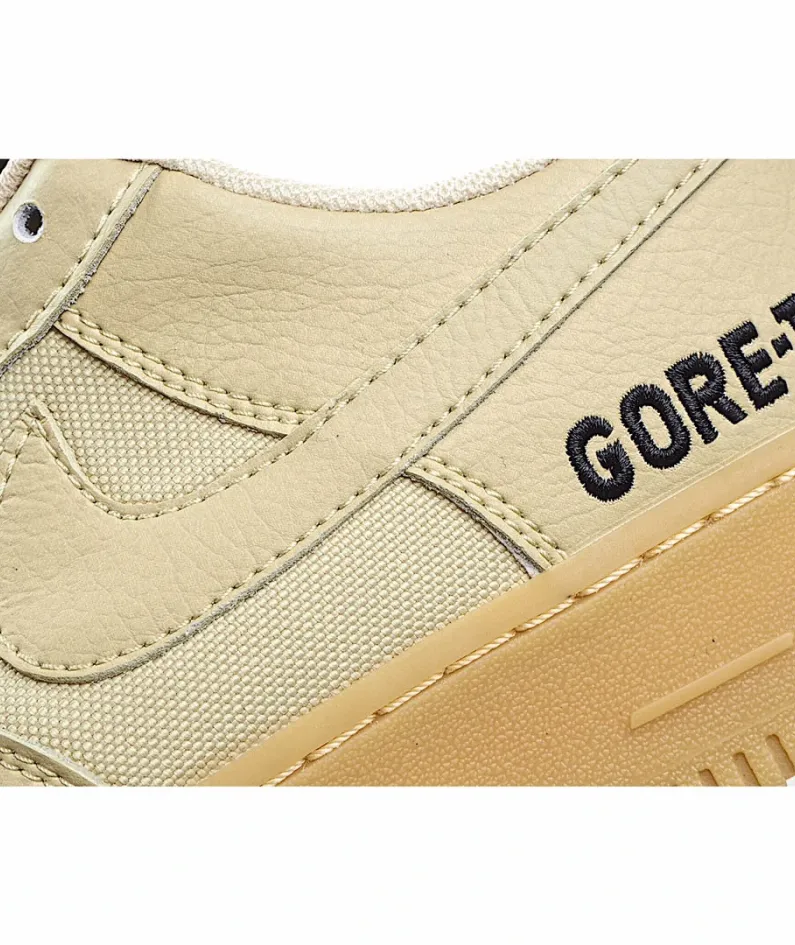 Nike Air Force 1 GORE-TEX Black Brown Beige Low Top