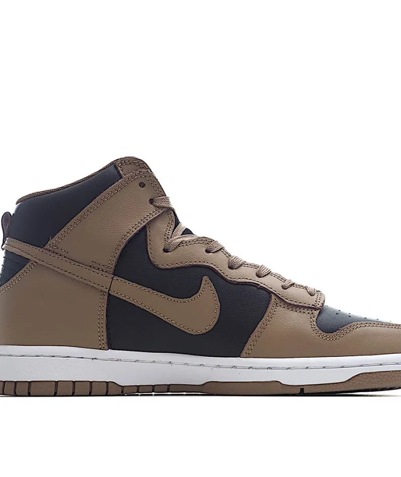 Nike Dunk High Moon Fossil High-Top Sneakers