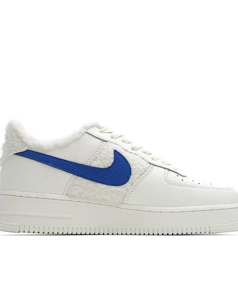 Nike Air Force 1 Low White and Blue Tick
