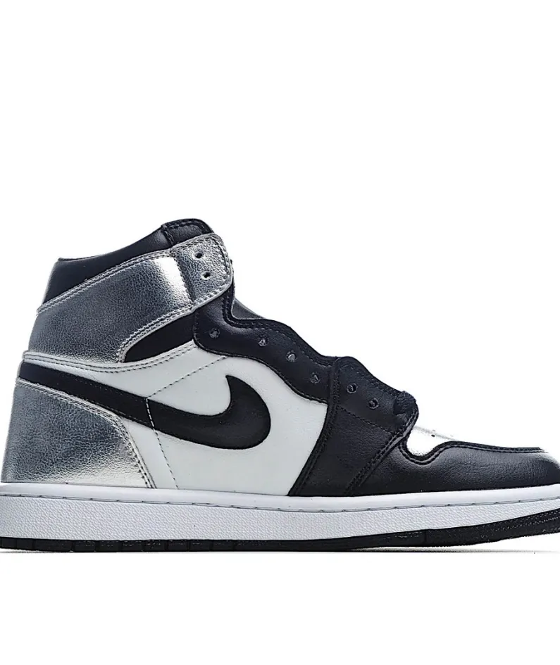 Wmns Air Jordan 1 Retro High OG 'Silver Toe'