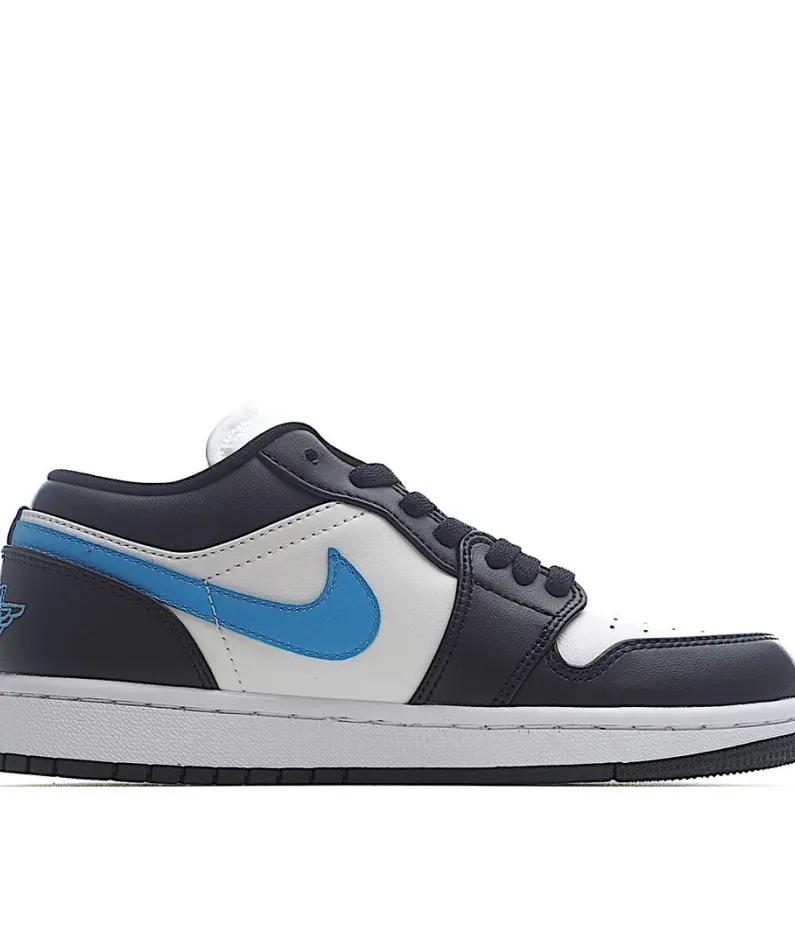 Wmns Air Jordan 1 Low 'Black University Blue'