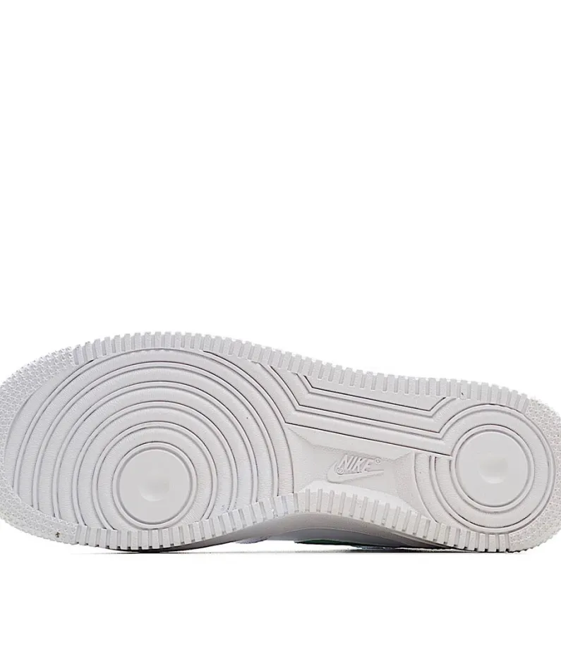 Nike Air Force 1 Mid Mid Top White Green