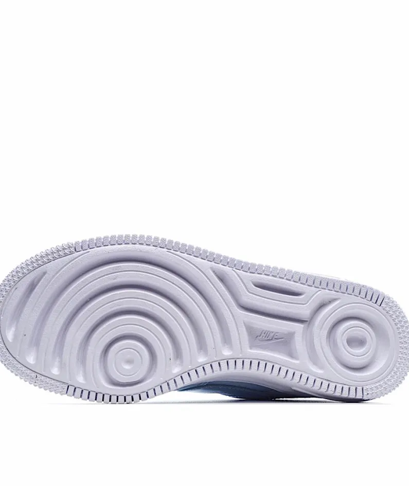 Nike Womens Air Force 1 AF1 Shadow White Hydrogen Blue  蓝云朵