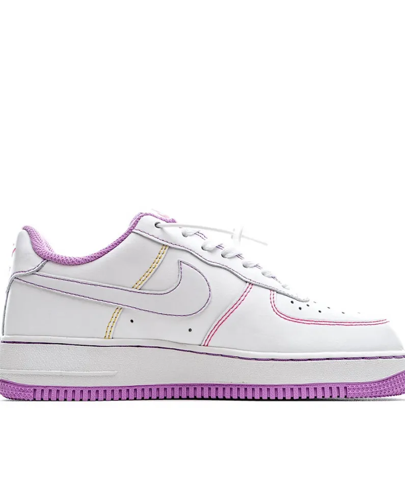 Nike Air Force 1 White Purple