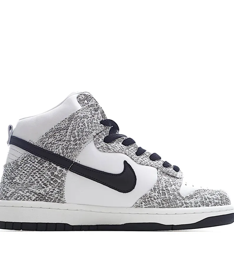 Nike Dunk High Black, White and Grey Sneakers