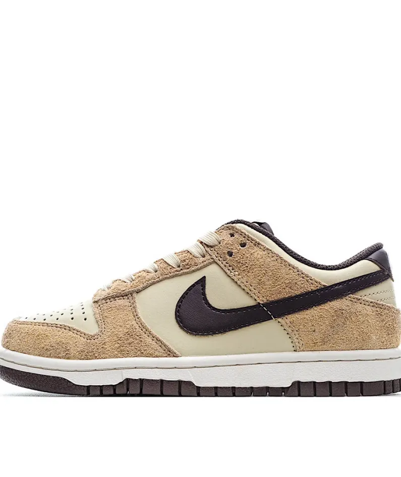 Nike Dunk Low Beige and Brown Cheetah Sneakers