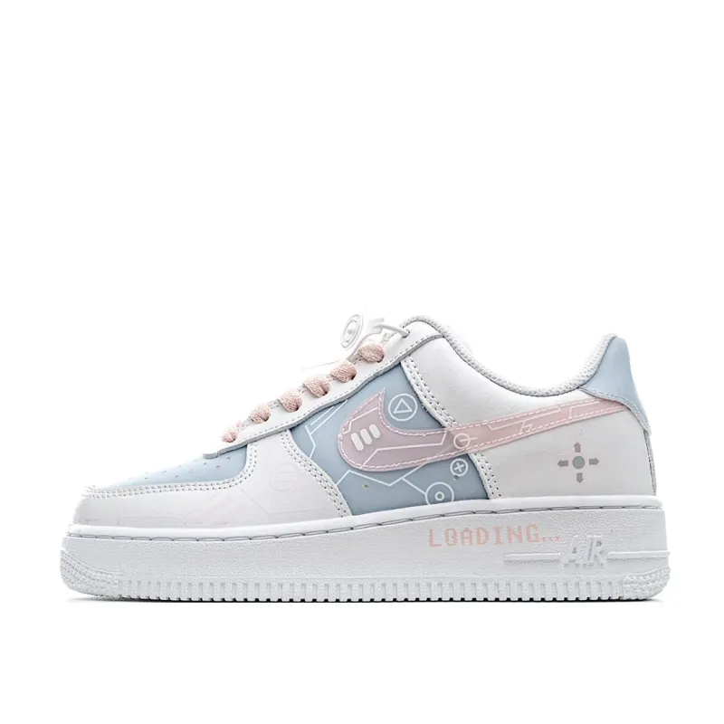 Nike Air Force 1 Low'07 White Blue Pink