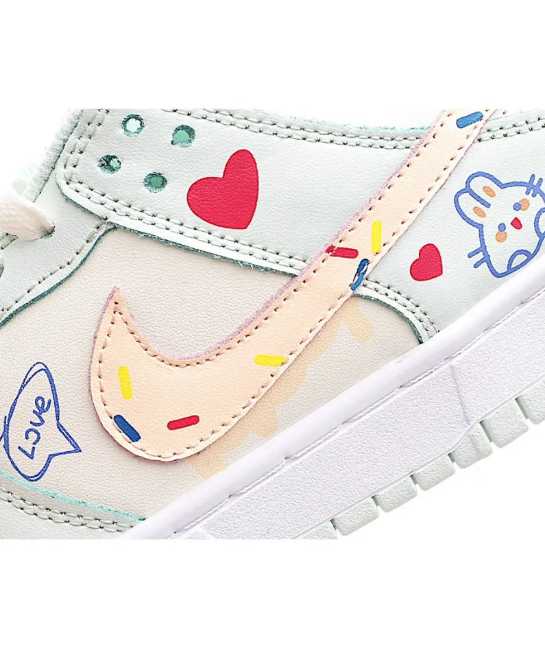 Nike Dunk SB Low Light Pink Mint Green