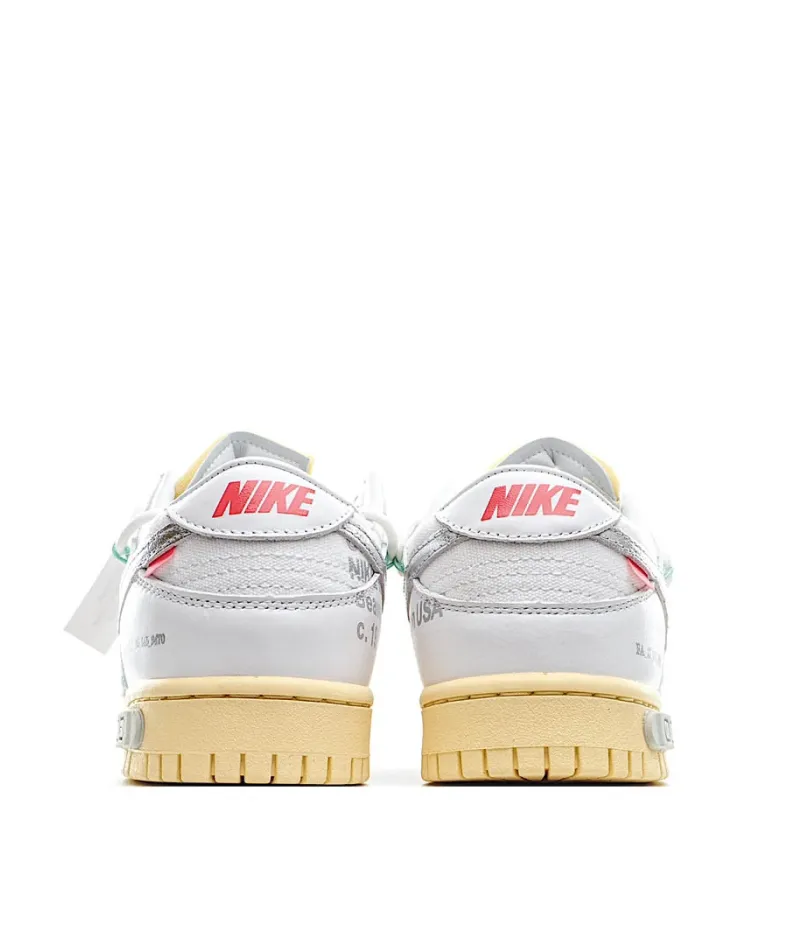 Nike 0ff-White x Nike Dunk Low "01 of 50" OW White Silver