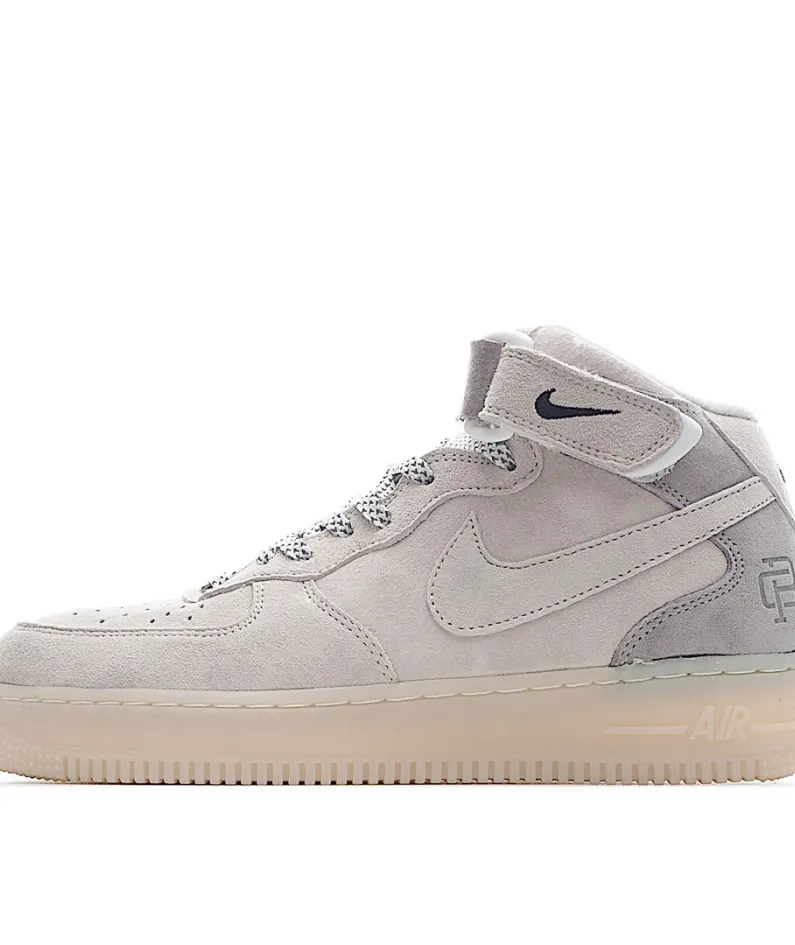 Reigning Champ x Nike Air Force 1 07 Mid Sneakers
