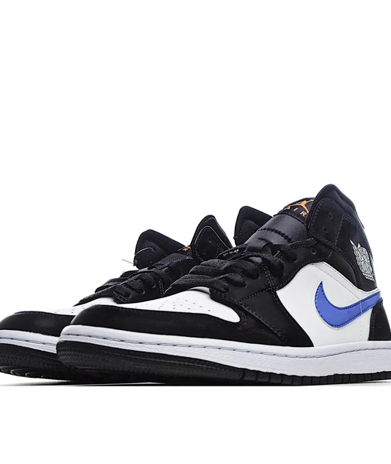 Air Jordan 1 Mid GS 'Black Racer Blue'