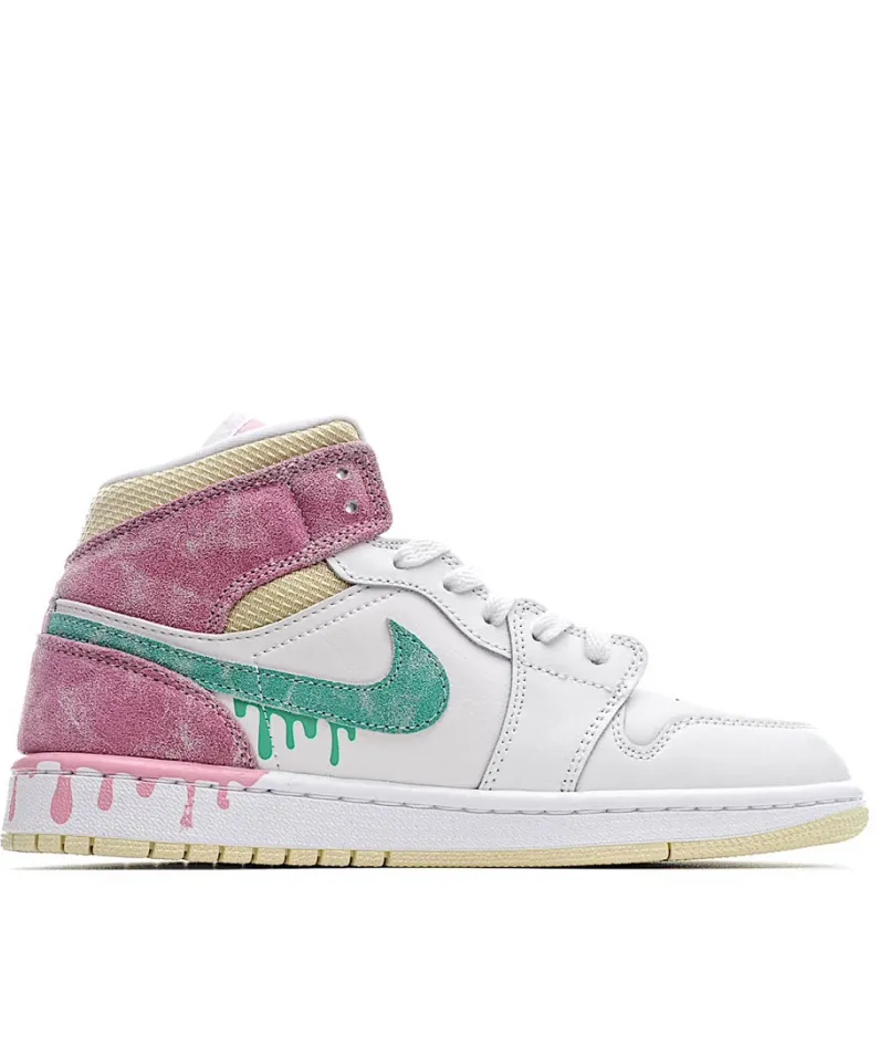 Air Jordan 1 Mid SE PS 'Ice Cream'