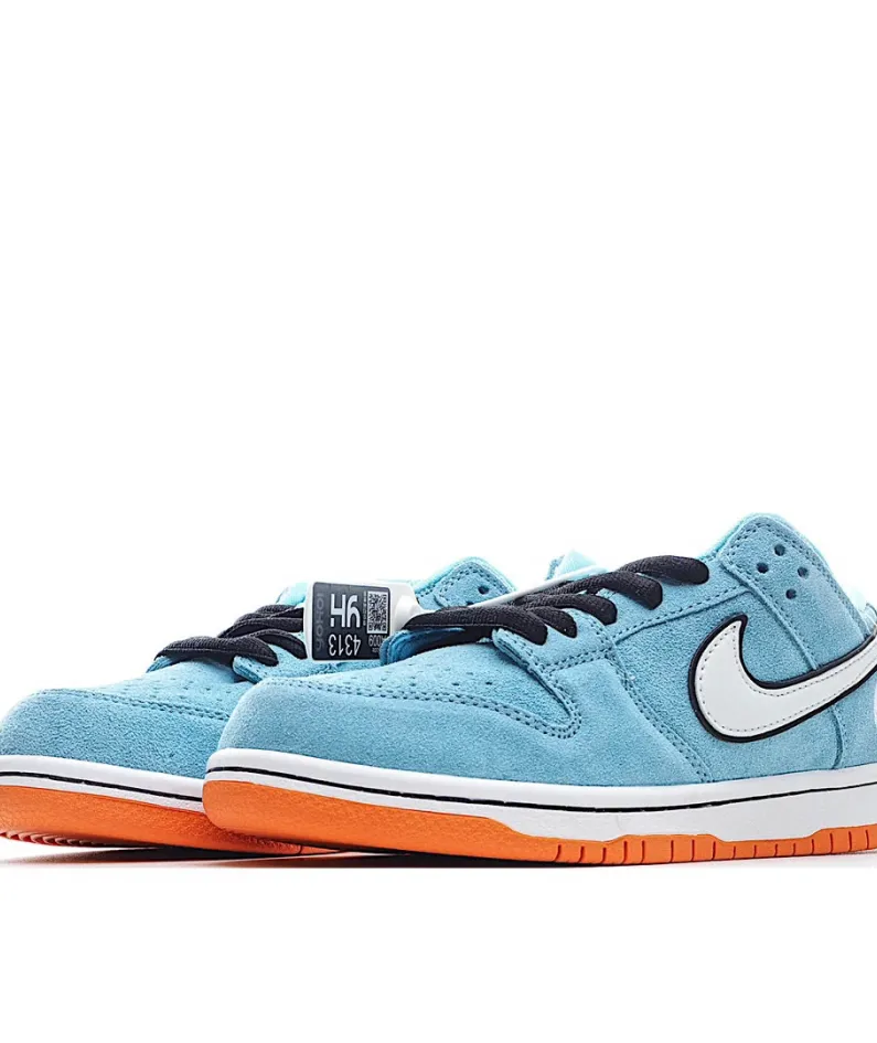 Nike WE CLUB 58 x Nk SB Dunk Low Pro Club 58 Gulf Low Top Sneakers