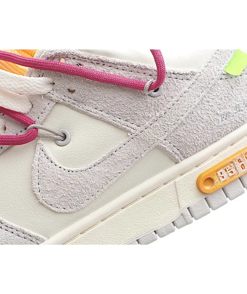 Off-White x Nike Dunk Low '12 of 50' OW Sneakers