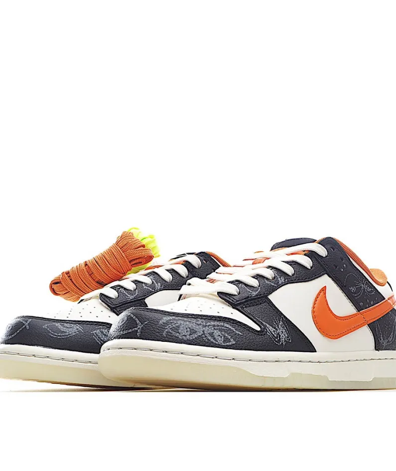 Nike Dunk SB Low Black And White Orange