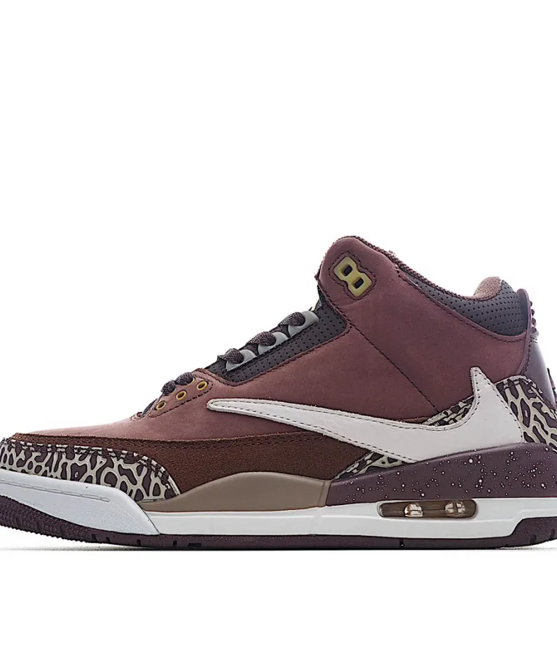 Travis Scott x Air Jordan 3 Retro Barb Dark Brown